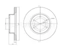 Brzdov kotou METELLI ‐ MT 23-1064C