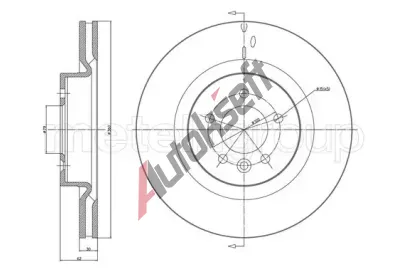 METELLI Brzdový kotouč - 360 mm MT 23-1067C, 23-1067C METELLI Brzdový kotouč - 360 mm MT 23-1067C, 23-1067C