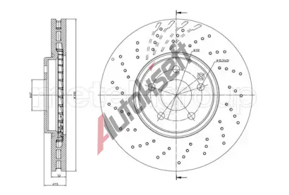 METELLI Brzdov kotou MT 23-1103FC, 23-1103FC