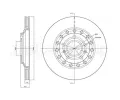 METELLI Brzdov kotou - 310 mm ‐ MT 23-1121C