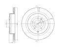Brzdov kotou METELLI ‐ MT 23-1127C