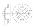 Brzdov kotou METELLI ‐ MT 23-1149C