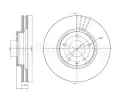 Brzdov kotou METELLI ‐ MT 23-1163C