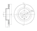 Brzdov kotou METELLI ‐ MT 23-1171C
