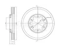 Brzdov kotou METELLI ‐ MT 23-1175