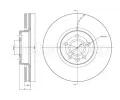 Brzdov kotou METELLI ‐ MT 23-1181C