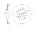 Brzdov kotou METELLI ‐ MT 23-1188C