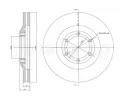 Brzdov kotou METELLI ‐ MT 23-1200C