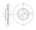 Brzdov kotou METELLI ‐ MT 23-1215C