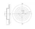 Brzdov kotou METELLI ‐ MT 23-1231C
