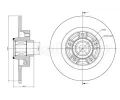Brzdov kotou METELLI ‐ MT 23-1232