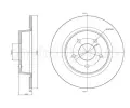 Brzdov kotou METELLI ‐ MT 23-1251C