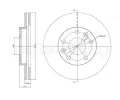 Brzdov kotou METELLI ‐ MT 23-1288C