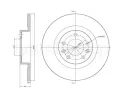Brzdov kotou METELLI ‐ MT 23-1296C