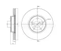 Brzdov kotou METELLI ‐ MT 23-1308C
