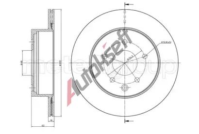 METELLI Brzdový kotouč - 292 mm MT 23-1322C, 23-1322C METELLI Brzdový kotouč - 292 mm MT 23-1322C, 23-1322C