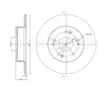 METELLI Brzdov kotou - 282 mm ‐ MT 23-1330C