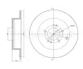 Brzdov kotou METELLI ‐ MT 23-1332C