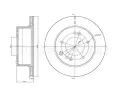 Brzdov kotou METELLI ‐ MT 23-1354C
