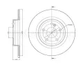 Brzdov kotou METELLI ‐ MT 23-1463C