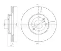 METELLI Brzdov kotou - 256 mm ‐ MT 23-1479C
