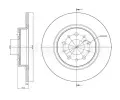 METELLI Brzdov kotou - 264 mm ‐ MT 23-1506C