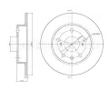 METELLI Brzdov� kotou� - 259 mm&nbsp;&dash;&nbsp;MT 23-1531C