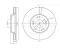 METELLI Brzdov kotou - 280 mm ‐ MT 23-1536C