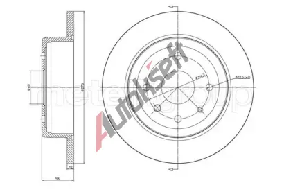 METELLI Brzdov kotou MT 23-1559C, 23-1559C