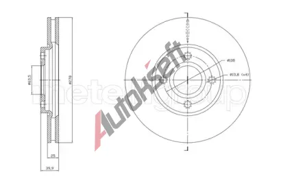 METELLI Brzdový kotouč - 278 mm MT 23-1768C, 23-1768C METELLI Brzdový kotouč - 278 mm MT 23-1768C, 23-1768C