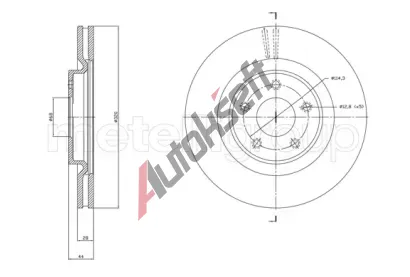 METELLI Brzdov kotou - 320 mm MT 23-1783C, 23-1783C