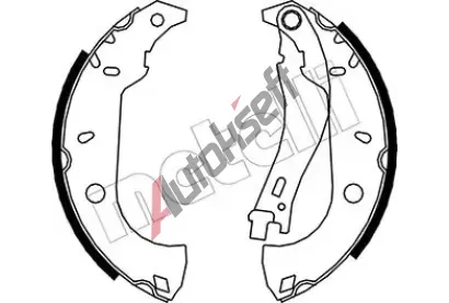 METELLI Sada brzdovch elist MT 53-0067, 53-0067