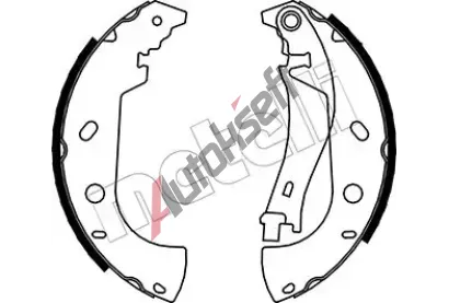METELLI Sada brzdovch elist MT 53-0075, 53-0075