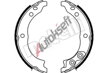 METELLI Sada brzdovch elist parkovac brzdy MT 53-0089, 53-0089