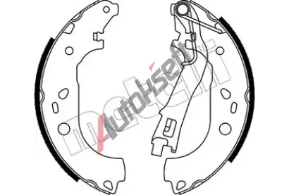 METELLI Sada brzdov�ch �elist� MT 53-0099, 53-0099