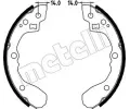 METELLI Sada brzdovch elist ‐ MT 53-0217