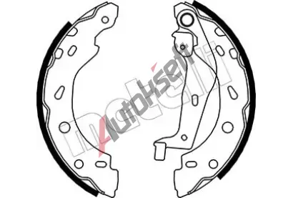 METELLI Sada brzdovch elist MT 53-0237, 53-0237
