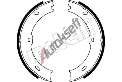 METELLI Sada brzdovch elist parkovac brzdy MT 53-0246, 53-0246