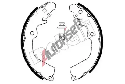 METELLI Sada brzdovch elist MT 53-0257, 53-0257