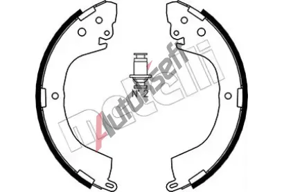 METELLI Sada brzdovch elist MT 53-0260, 53-0260
