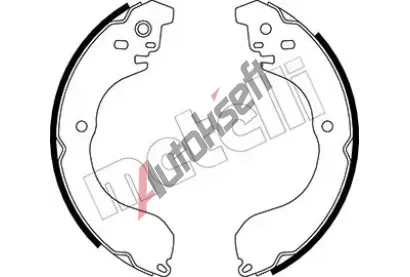 METELLI Sada brzdovch elist MT 53-0296, 53-0296