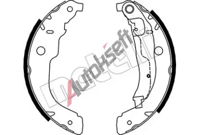 METELLI Sada brzdovch elist MT 53-0333, 53-0333
