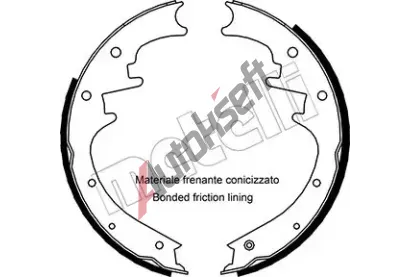 METELLI Sada brzdovch elist MT 53-0352, 53-0352