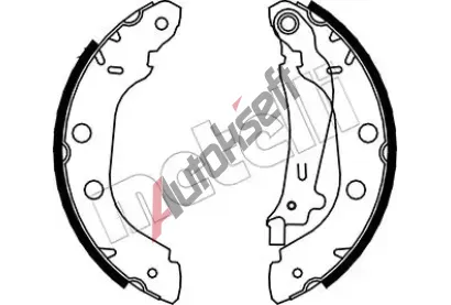 METELLI Sada brzdovch elist MT 53-0354, 53-0354