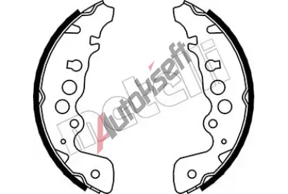 METELLI Sada brzdovch elist MT 53-0401, 53-0401