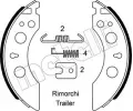 METELLI Sada brzdovch elist ‐ MT 53-0592