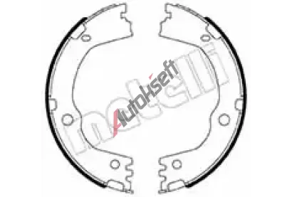 METELLI Sada brzdových čelistí parkovací brzdy MT 53-0670, 53-0670 METELLI Sada brzdových čelistí parkovací brzdy MT 53-0670, 53-0670