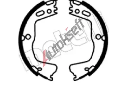 METELLI Sada brzdovch elist parkovac brzdy MT 53-0700, 53-0700