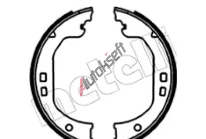 METELLI Sada brzdových čelistí parkovací brzdy MT 53-0742, 53-0742 METELLI Sada brzdových čelistí parkovací brzdy MT 53-0742, 53-0742