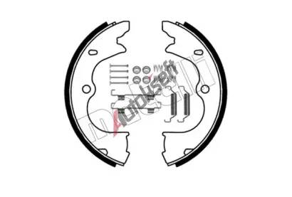 METELLI Sada brzdových čelistí parkovací brzdy MT 53-0743K, 53-0743K METELLI Sada brzdových čelistí parkovací brzdy MT 53-0743K, 53-0743K